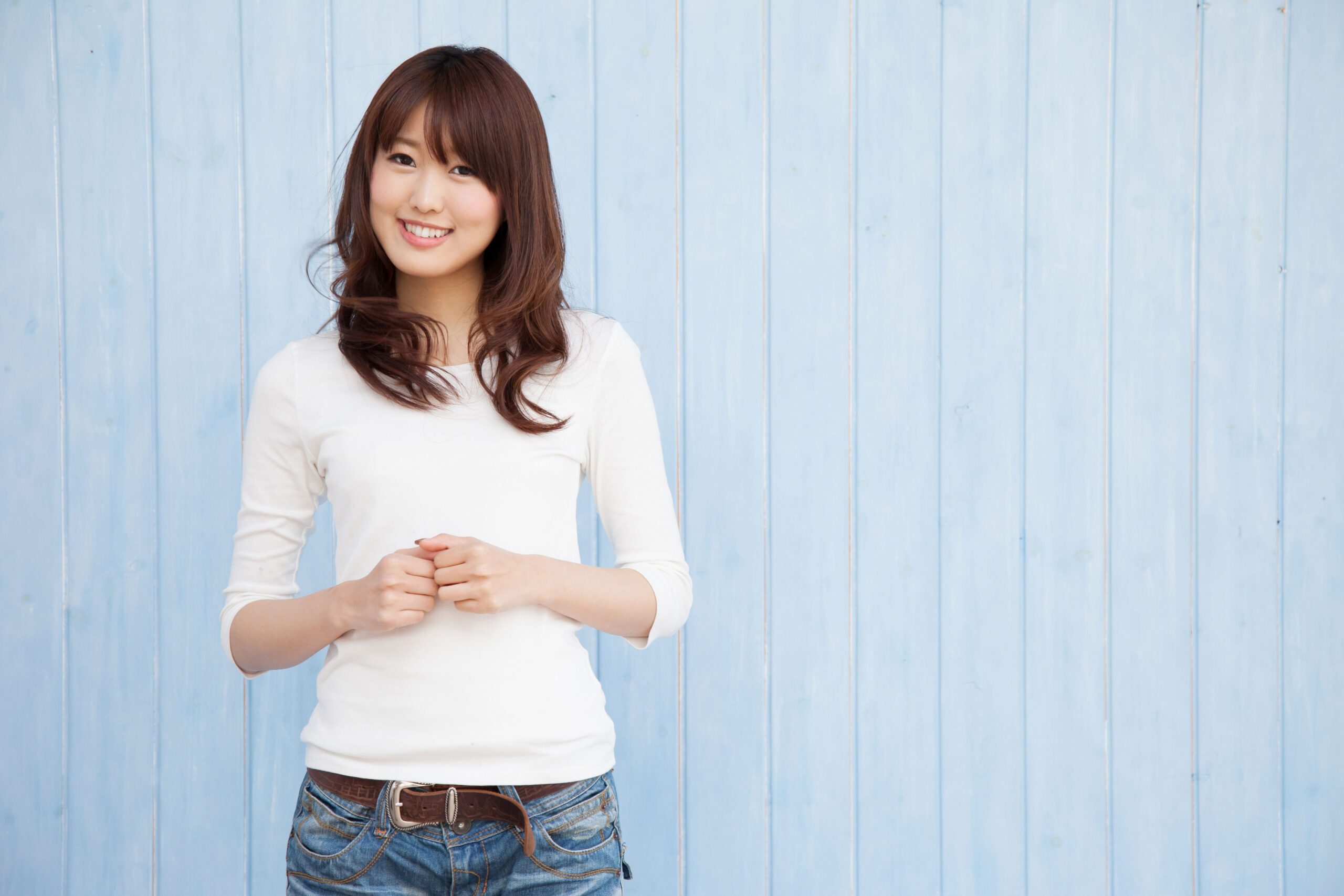smiling woman