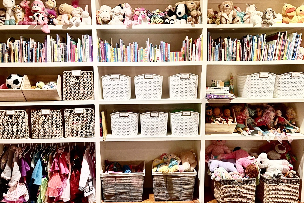 Craft room after home-organizing